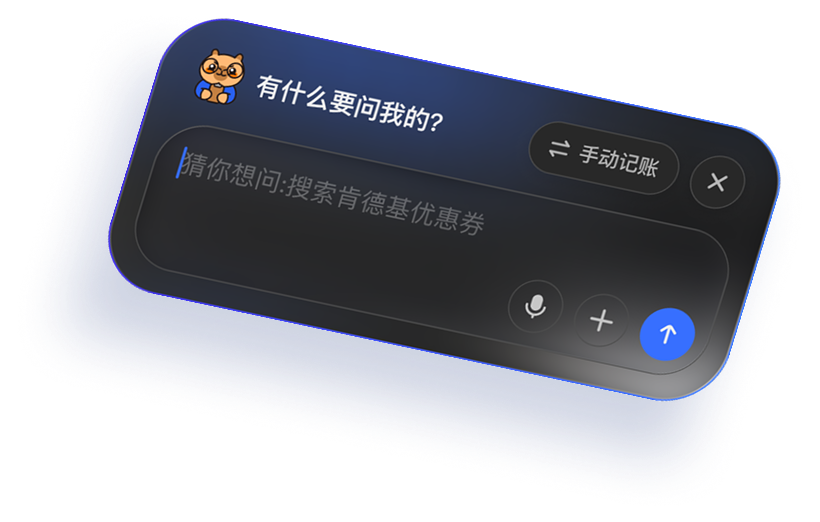 Kapi AI 记账输入框